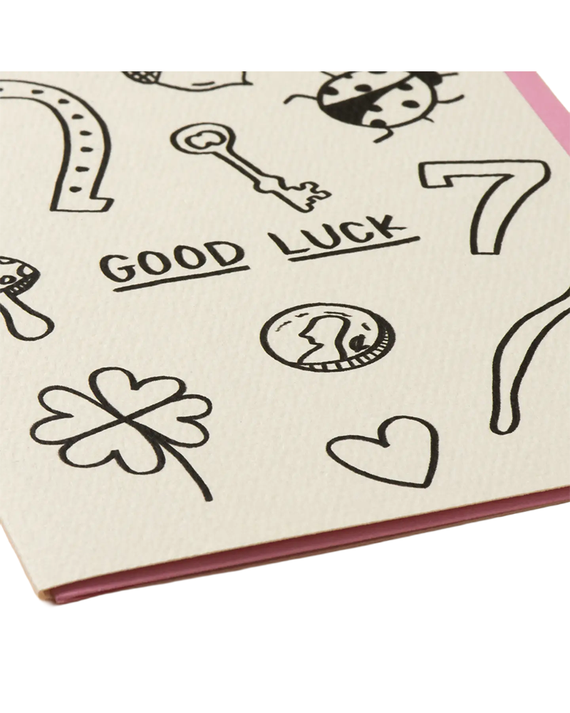 And Here We Are Good Luck Charms Card