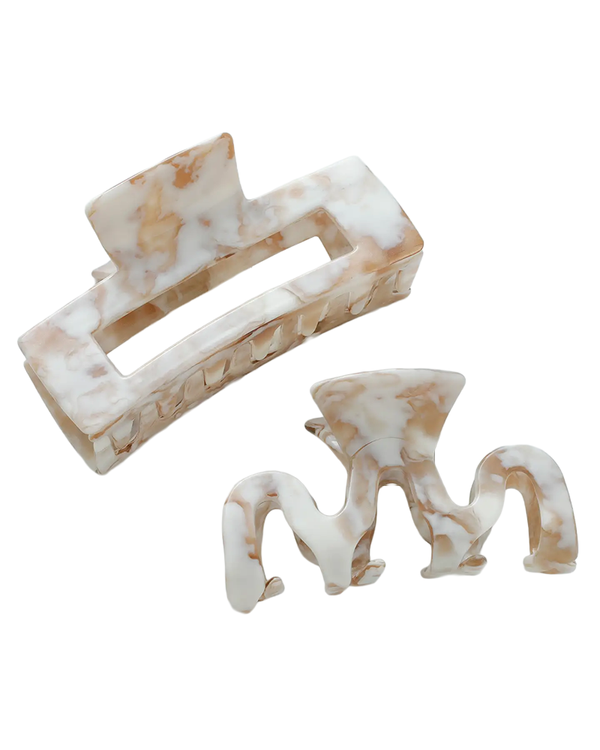 Adorro CALACATTA GOLD HAIR CLAW