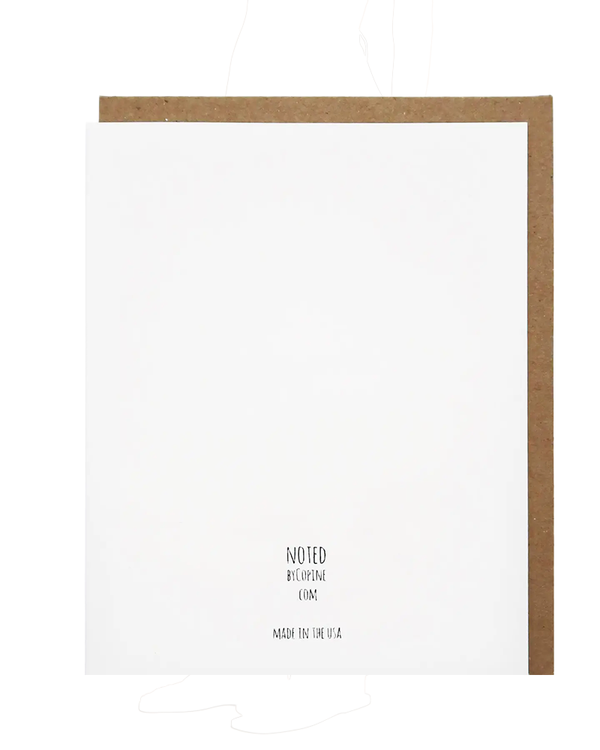Noted By Copine THINKING OF YOU