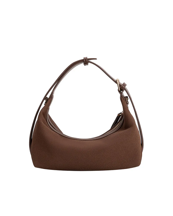Melie Bianco LILITH SUEDE TOP HANDLE BAG