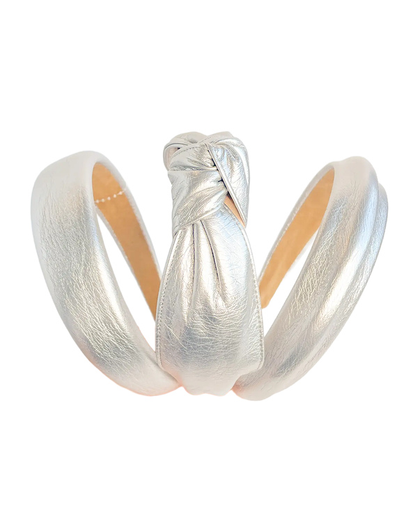 Adorro HOLIDAY SILVER HEADBAND