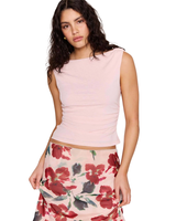 Mink Pink AMELIA COWL BACK TOP