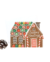 Idlewild Co GINGERBREAD HOUSE CARD