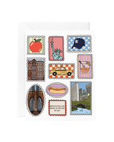 Illustrating Amy NEW YORK CITY STAMPS CARD