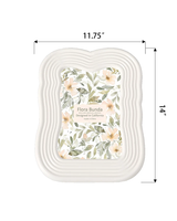 Flora Bunda Inc 8X10 CURVES CERAMIC FRAME