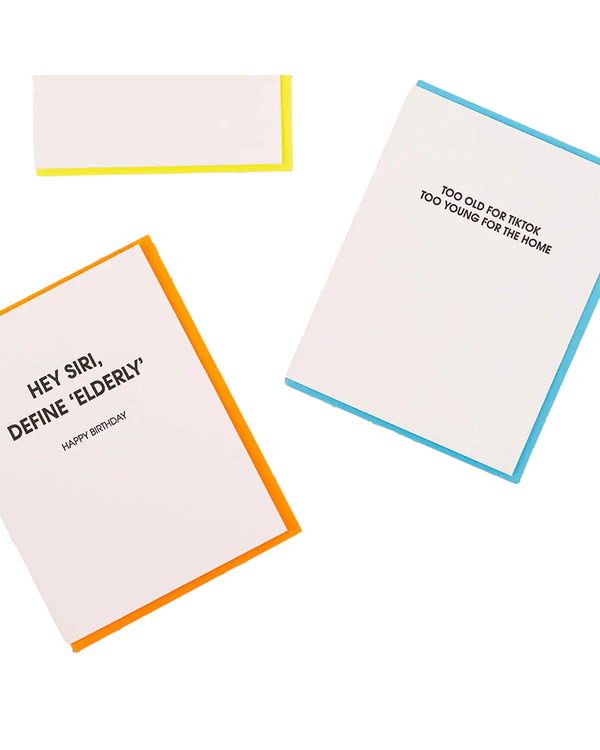 Chez Gagne TOO OLD FOR TIKTOK CARD