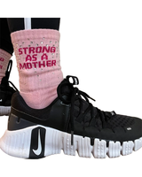 Elle Kay STRONG AS A MOTHER PILATES SOCKS