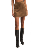 Z Supply CIERA SUEDE MINI SKIRT