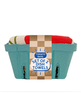 The Neighbors TOMATO BASIL TEA TOWEL SET
