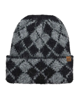 Fashion City ARGYLE PATTERN WARM KNIT CUFFED BEANIE