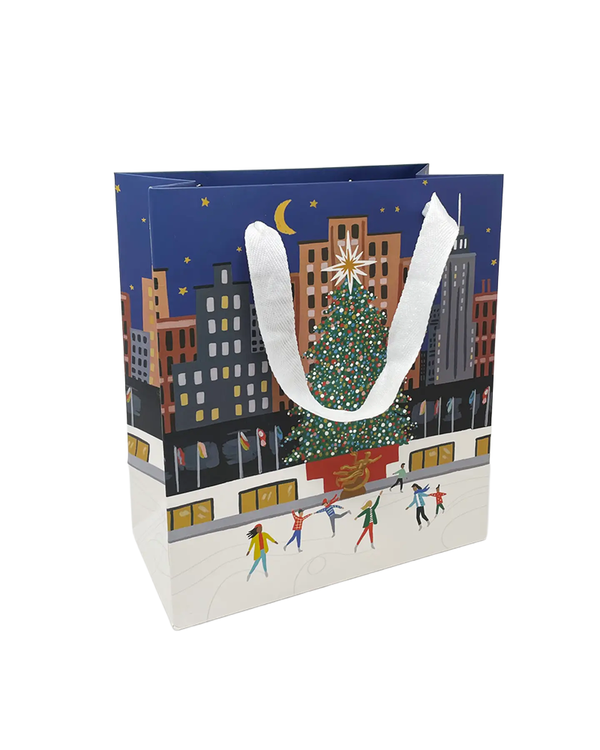 Idlewild Co ROCKEFELLER TREE GIFT BAG