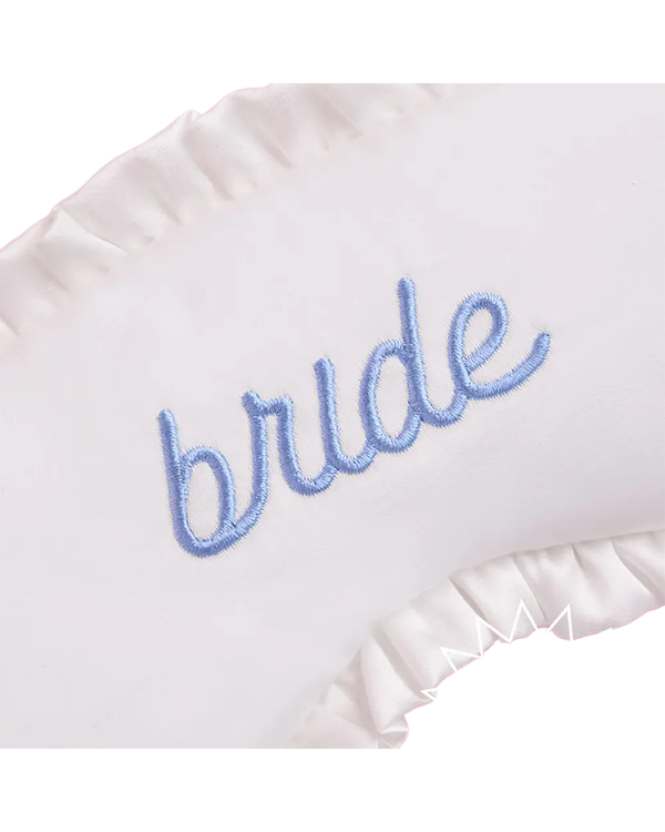 Xofetti Something Blue BRIDE Sleep Mask OS