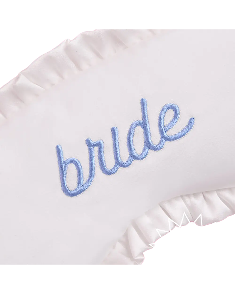 Xofetti Something Blue BRIDE Sleep Mask OS