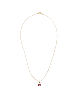 Lilla Haven HEART CHERRY PENDANT NECKLACE