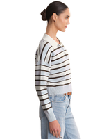 525 SERAPHINA CROPPED RUBGY PULLOVER
