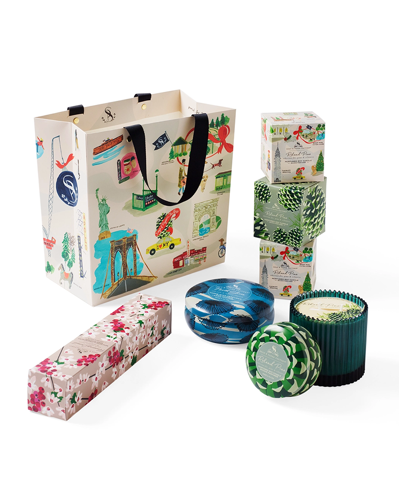 Soap & Paper Factory HOLIDAY NEW YORK GIFT BAG