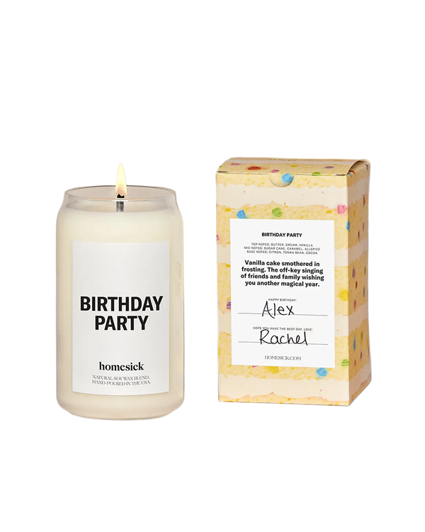 Homesick BIRTHDAY PARTY CANDLE