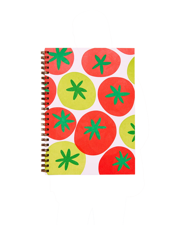 And Here We Are TOMATO A5 SPIRAL NOTEBOOK