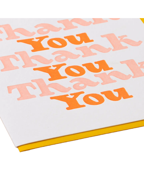 And Here We Are THANKS X3 CARD