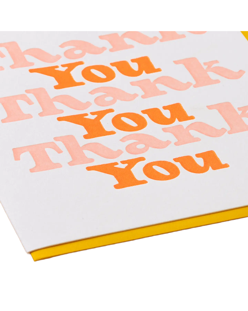 And Here We Are THANKS X3 CARD