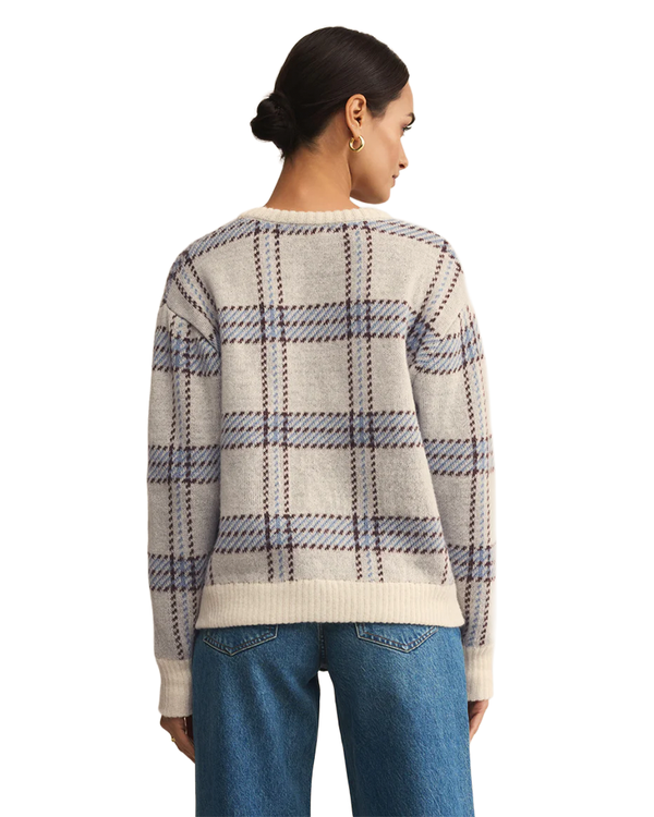 Z Supply JUNCTION PLAID SWEATER
