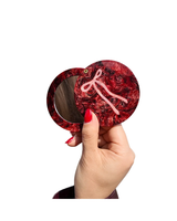 Solar Eclipse VINTAGE BOW COMPACT MIRROR