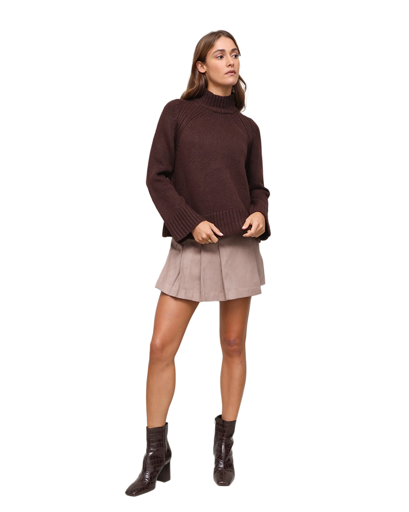 Z Supply EMERGE FUNNEL NECK SWEATER