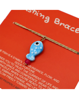 Properly Improper WISHING BRACELET WITH FISH CHARM