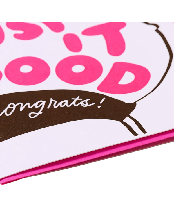 And Here We Are PUSH IT GOOD CARD