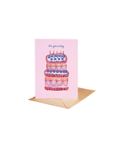 The Shelley Society BIRTHDAY CAKE GREETING CARD
