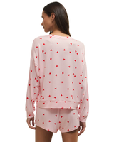 Z Supply MIRA HEART LS TOP