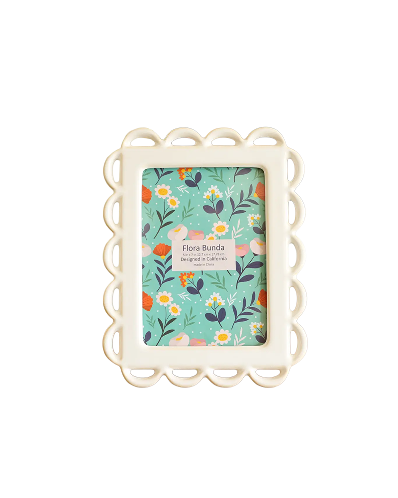 Flora Bunda Inc 5X7 CERAMIC FRAME