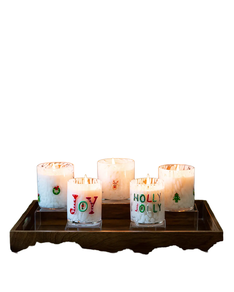 The SOI Company HOLIDAY CONFETTI REINDEER COOKIE CANDLE