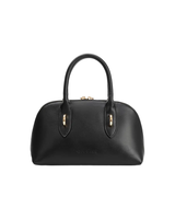 Melie Bianco RUE BLACK VEGAN TOP HANDLE BAG