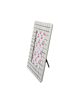 Flora Bunda Inc 5X7 CHECKER LINE CERAMIC FRAME