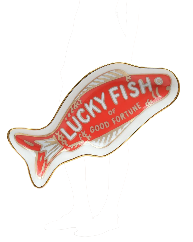 Idlewild Co. FORTUNE FISH TRINKET DISH