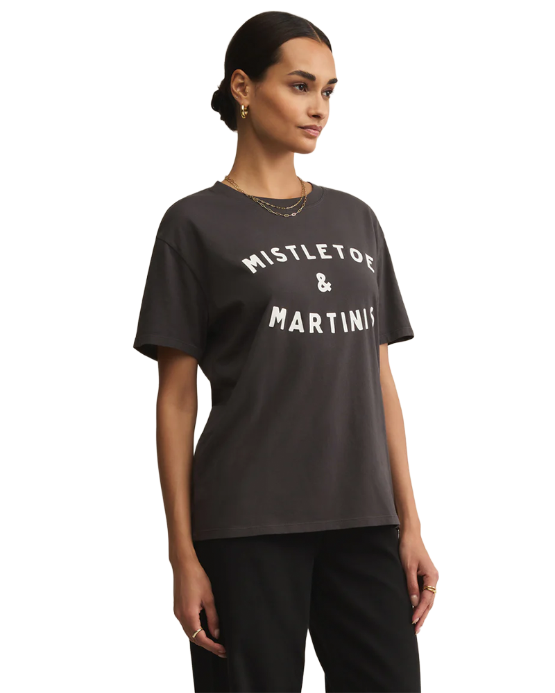 Z Supply MISTLETOE BOYFRIEND TEE