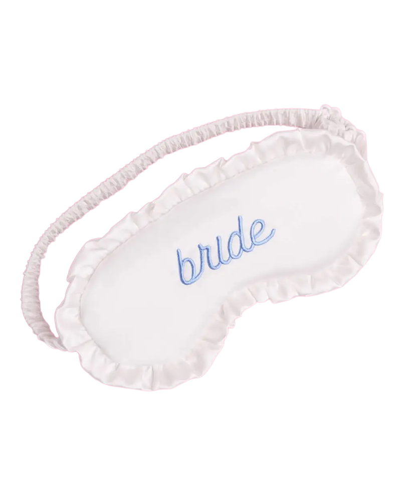 Xofetti Something Blue BRIDE Sleep Mask OS