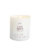 Literie A COZY NIGHT IN CANDLE