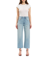 Daze WESTWARD HIGH RISE SEAMED BARREL JEANS
