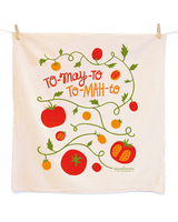 The Neighbors TOMATO BASIL TEA TOWEL SET