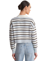 525 SERAPHINA CROPPED RUBGY PULLOVER
