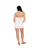 MinkPink COVE DENIM HALTER PLAYSUIT