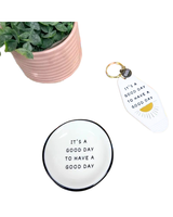 Properly Improper IT'S A GOOD DAY RING DISH