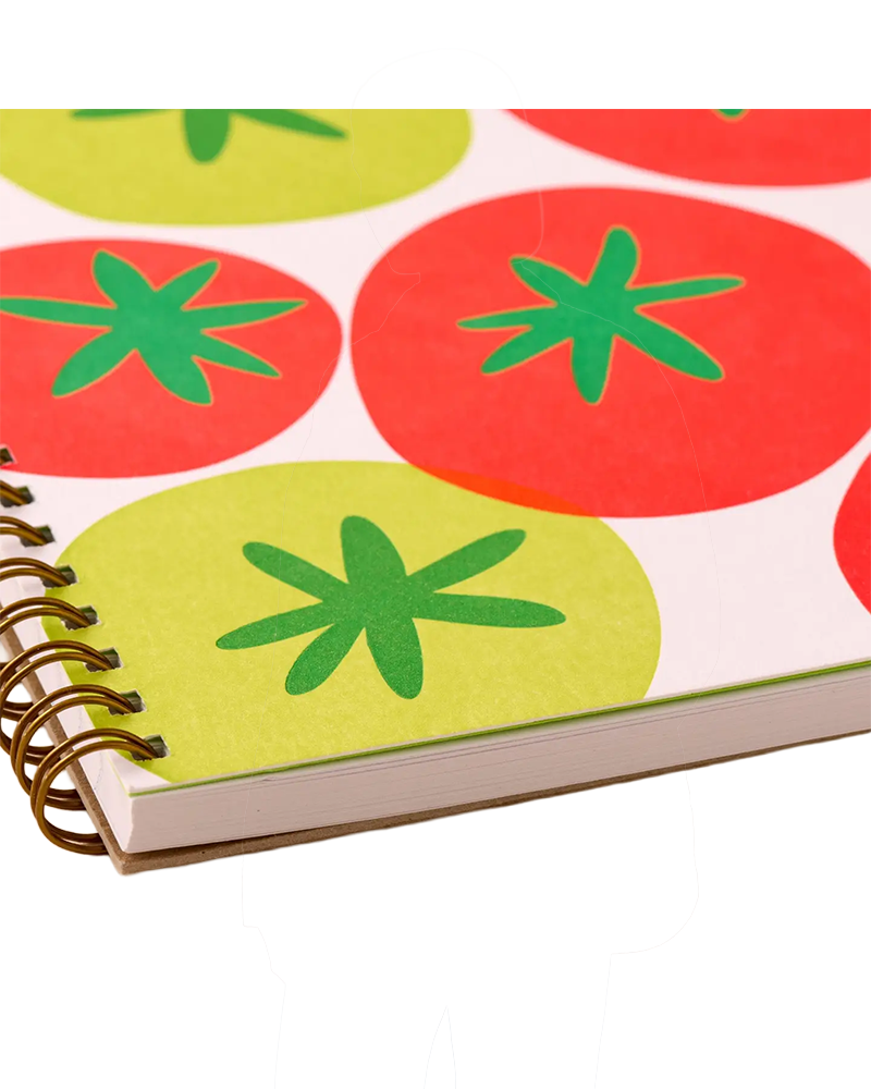And Here We Are TOMATO A5 SPIRAL NOTEBOOK