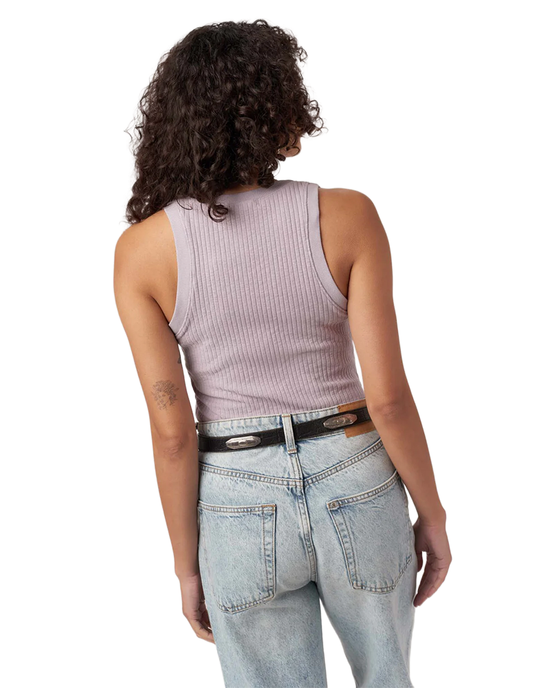 Project Social T SUKI SCOOP NECK RIB TANK