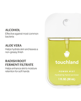 Touchland VANILLA BLOSSOM POWER MIST HYDRATING HAND SANITIZER