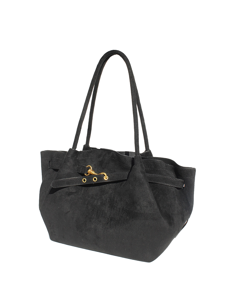 Street Level ALORA FAUX SUEDE SHOULDER BAG
