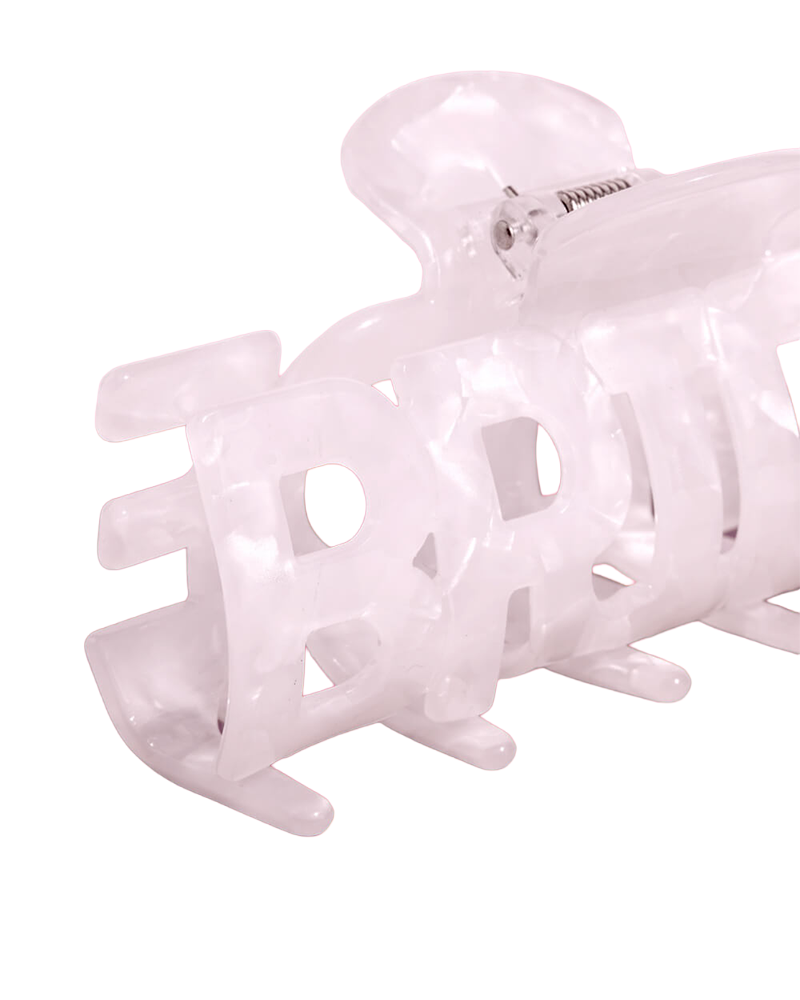 Xofetti Bride Claw Clip White OS