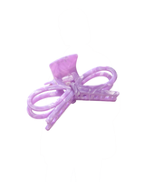 Adorro REMI SPELLBOUND HALLOWEEN WIDE BOW CLAW CLIP